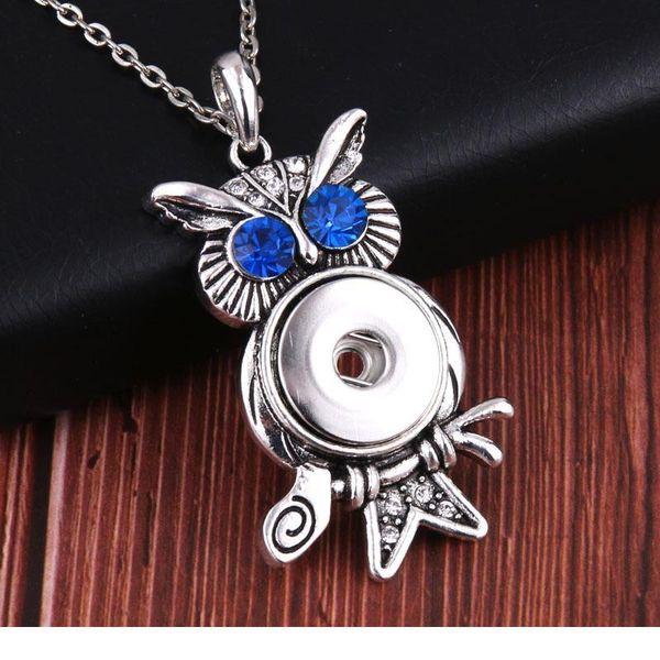 boom life new owl snap necklace vintage snap pendant necklace with chains fit 18mm 20mm snap buttons bbycqn, Silver
boom life new owl snap necklace vintage snap pendant necklace with chains fit 18mm 20mm snap buttons bbycqn, Silver