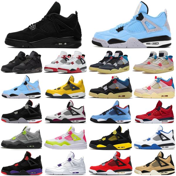 jumpman 4 4s men women basketball shoes black cat court purple cactus jack athletics mens womens trainers sports sneakers size 7-13, White;red
jumpman 4 4s men women basketball shoes black cat court purple cactus jack athletics mens womens trainers sports sneakers size 7-13, White;red