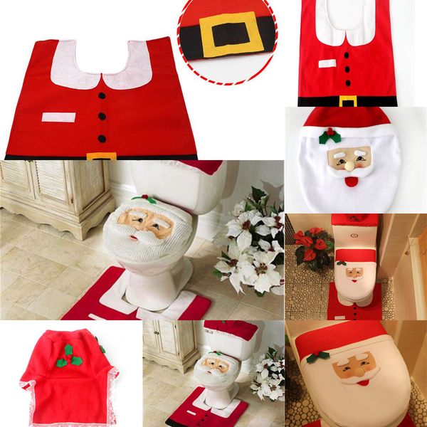 factory9f73factory5kzrfoot happy santa toilet toilet seat cover rug pad seat cover cap bathroom set christmas decorations
factory9f73factory5kzrfoot happy santa toilet toilet seat cover rug pad seat cover cap bathroom set christmas decorations