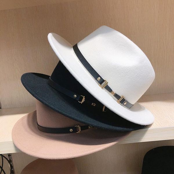 202011-lim16 autumn winter belt classic wool fedoras cap men women leisure panama jazz hat, Blue;gray
202011-lim16 autumn winter belt classic wool fedoras cap men women leisure panama jazz hat, Blue;gray