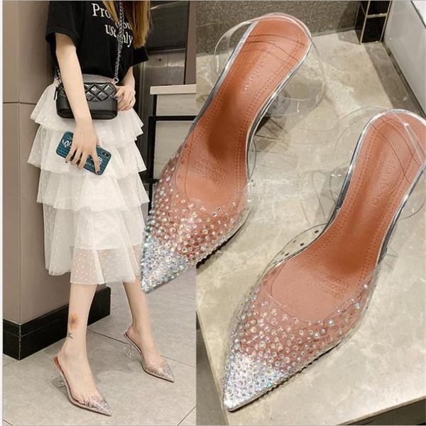 new summer women elegant pumps sky high heels bling crystal shoes woman ladies party club dress transparent slippers, Black
new summer women elegant pumps sky high heels bling crystal shoes woman ladies party club dress transparent slippers, Black