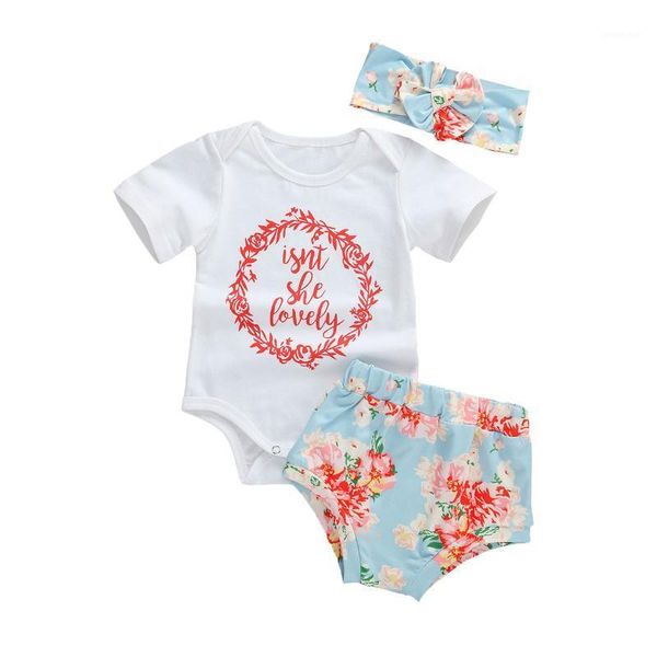 baby summer clothing 0-24m toddler kids baby girls boys letter print bodysuits +printed shorts+headband 3pcs outfits fashion set1, White
baby summer clothing 0-24m toddler kids baby girls boys letter print bodysuits +printed shorts+headband 3pcs outfits fashion set1, White