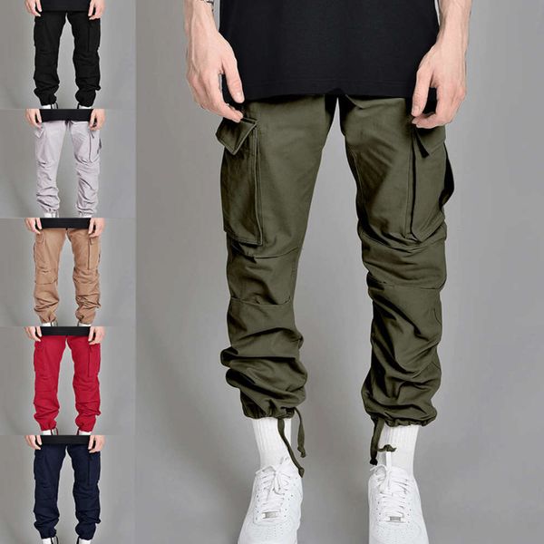 trousers in 2020 four seasons multi pocket six color casual men's overalls leg drawstring slacks fashion, Black
trousers in 2020 four seasons multi pocket six color casual men's overalls leg drawstring slacks fashion, Black