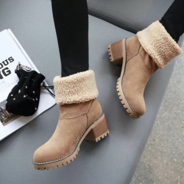 winter warm ankle snow booties martin australia boot lady boots cowboy bottes chaussons shoes women big size 35--43 with opp bag, Black
winter warm ankle snow booties martin australia boot lady boots cowboy bottes chaussons shoes women big size 35--43 with opp bag, Black