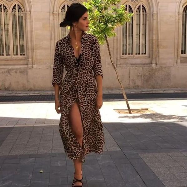 women v neck leopard print long dress 2021 winter sleeve casual party maxi dresses ladies vestidos autumn, Black;gray
women v neck leopard print long dress 2021 winter sleeve casual party maxi dresses ladies vestidos autumn, Black;gray