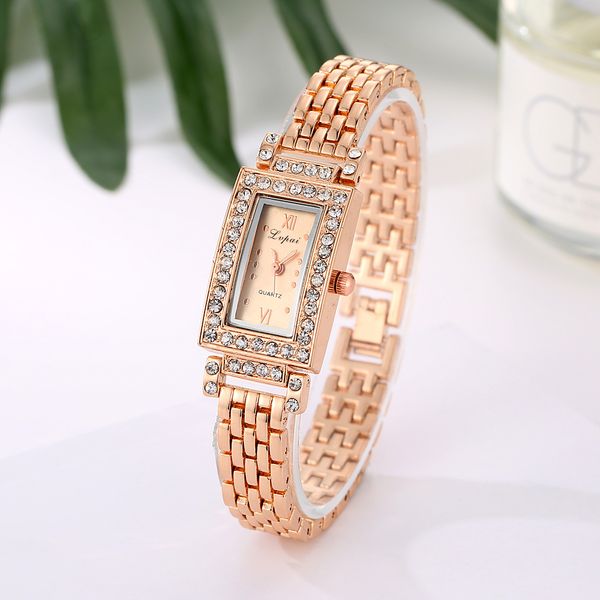 luxury lvpai brand women luxury watch diamond quartz ladies wrist watches square simple fashion women dress bracelet clock fashion design, Slivery;brown
luxury lvpai brand women luxury watch diamond quartz ladies wrist watches square simple fashion women dress bracelet clock fashion design, Slivery;brown