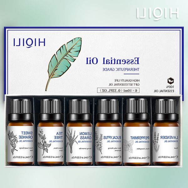 ship from us hiqili 6pcs/set tea tree orange peppermint lavender lemongrass eucalyptus essential 10ml diffuser aroma oil
ship from us hiqili 6pcs/set tea tree orange peppermint lavender lemongrass eucalyptus essential 10ml diffuser aroma oil