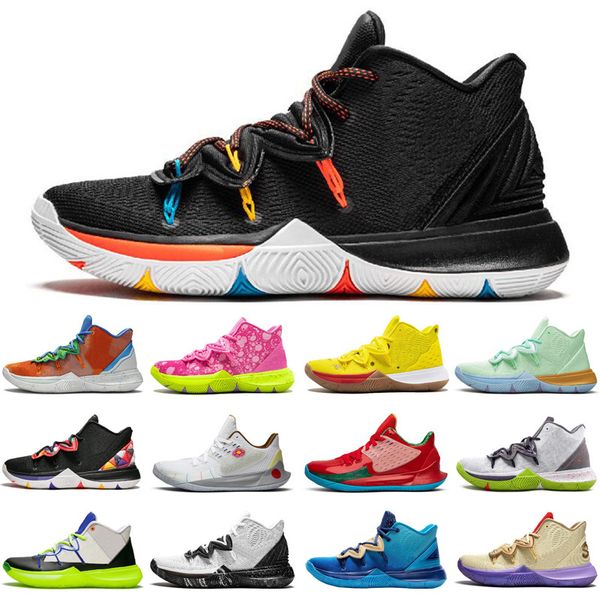new arrival kyrie irving spongebob 5 5s jumpman men basketball shoes friends cny all star mens trainers sports sneakers size 7-12
new arrival kyrie irving spongebob 5 5s jumpman men basketball shoes friends cny all star mens trainers sports sneakers size 7-12