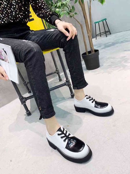 24 2040803 40 matched black & white platform oxford school shoes heels genuine leather calf lace
24 2040803 40 matched black & white platform oxford school shoes heels genuine leather calf lace