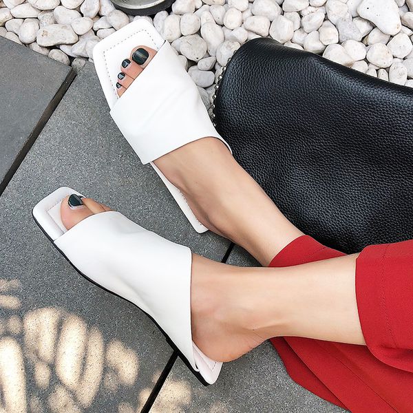 2021 kobiety of new female fashion see pomegranate for women leather slippers plaza and sandals ax2l, Black
2021 kobiety of new female fashion see pomegranate for women leather slippers plaza and sandals ax2l, Black
