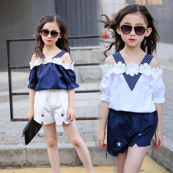 girls' light suit fashion new korean-style children's off-shoulder strap off-shoulder fashionable shorts two-piece set clothes1, White
girls' light suit fashion new korean-style children's off-shoulder strap off-shoulder fashionable shorts two-piece set clothes1, White