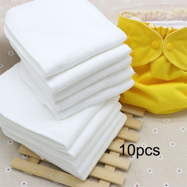 baby ecological diapers washable diaper insert 10pcs 3 layer microfiber bamboo inserts baby pocket cloth nappy diaper 201209
baby ecological diapers washable diaper insert 10pcs 3 layer microfiber bamboo inserts baby pocket cloth nappy diaper 201209