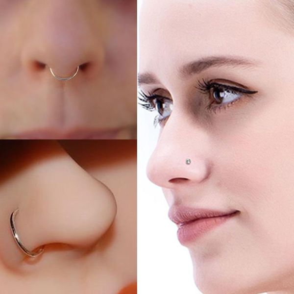 5/10/20pcs stainless steel l shape nose stud set 20g crystal nose ring hoop set indian crystal nose stud bulk piercing nariz lot wmtmzz, Slivery;golden
5/10/20pcs stainless steel l shape nose stud set 20g crystal nose ring hoop set indian crystal nose stud bulk piercing nariz lot wmtmzz, Slivery;golden
