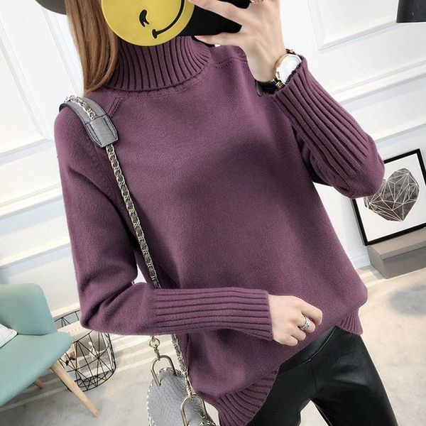 autumn winter sweater women turtleneck 2020 long sleeve tricot women sweaters and pullovers female knitted jumper jersey, White;black
autumn winter sweater women turtleneck 2020 long sleeve tricot women sweaters and pullovers female knitted jumper jersey, White;black