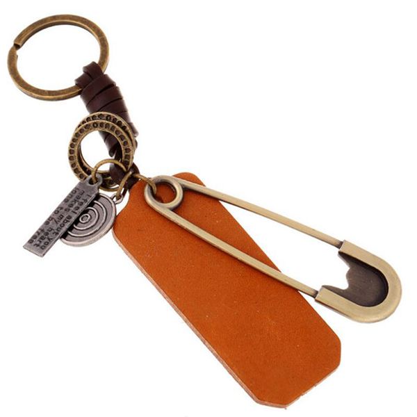 key hand-woven leather rope keychain men women couple ring personalized fashion keychains accessories pendant, Silver
key hand-woven leather rope keychain men women couple ring personalized fashion keychains accessories pendant, Silver