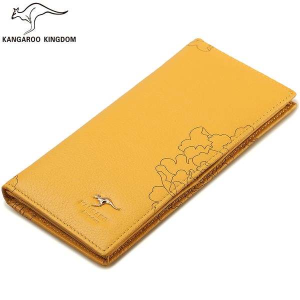 kangaroo kingdom famous brand women wallets long genuine leather wallet purse ladies c1115, Red;black
kangaroo kingdom famous brand women wallets long genuine leather wallet purse ladies c1115, Red;black