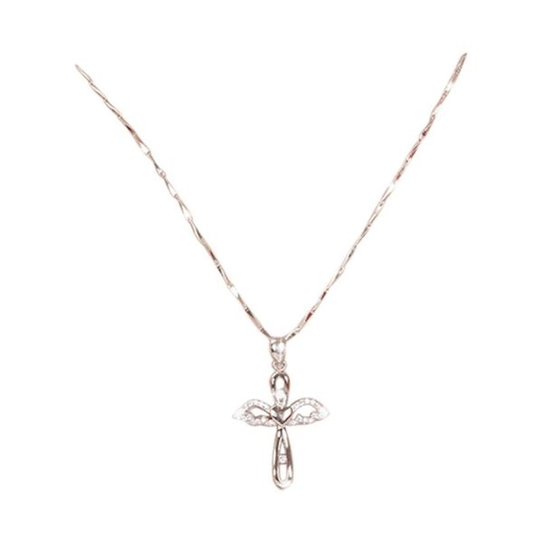 pendant necklaces epacket drop fast ship jesus cross love angel heart wing necklace women girl, Silver
pendant necklaces epacket drop fast ship jesus cross love angel heart wing necklace women girl, Silver