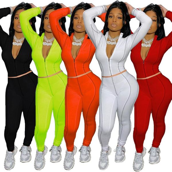 active wear striped solid tracksuit women jogging femme sporty fitness zipper crop + leggings pants two piece set sweatsuit, Gray
active wear striped solid tracksuit women jogging femme sporty fitness zipper crop + leggings pants two piece set sweatsuit, Gray