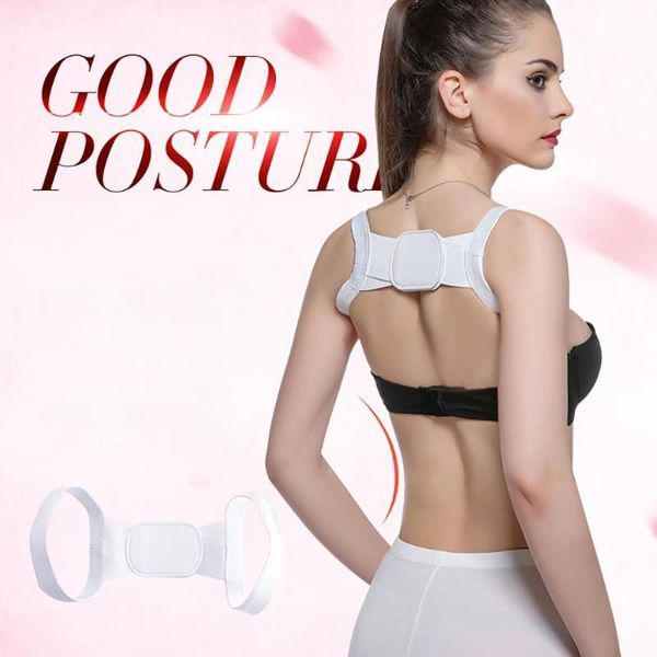 back support posture clavicle corrector straight shoulders brace strap correct black and white1, Black;blue
back support posture clavicle corrector straight shoulders brace strap correct black and white1, Black;blue