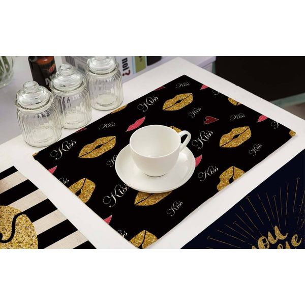 nordic kitchen black gold heart lips letter printed placemats for dining table accessories pine cat stripe bar mat coaster f wmtkae
nordic kitchen black gold heart lips letter printed placemats for dining table accessories pine cat stripe bar mat coaster f wmtkae