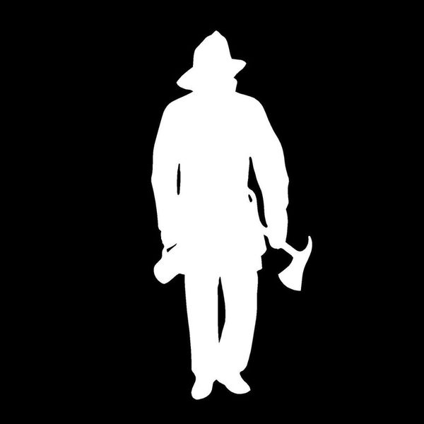 6.6*15.3cm cartoon firefighter graphic car sticker decal black/silver vinyl accessories s8-1356
6.6*15.3cm cartoon firefighter graphic car sticker decal black/silver vinyl accessories s8-1356