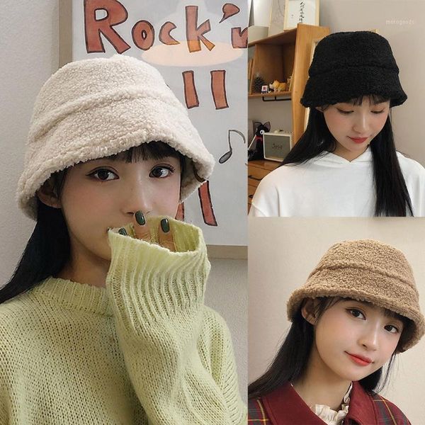 wide brim hats women ladies winter bucket hat cute and warm caps hunting fishing solid color lambswool casquette sombreros cap1, Blue;gray
wide brim hats women ladies winter bucket hat cute and warm caps hunting fishing solid color lambswool casquette sombreros cap1, Blue;gray