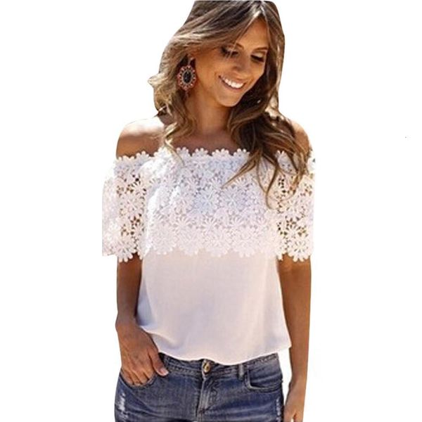 lace crochet chiffon blouse women off shoulder casual shirt elegant stylish solid casual blouse women chemisier femme, White
lace crochet chiffon blouse women off shoulder casual shirt elegant stylish solid casual blouse women chemisier femme, White