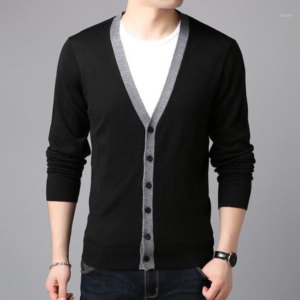 men's wool cardigan v-neck autumn winter warm patchwork slim fit perfect quality clothes knitted cotton casual male sweaters1, White;black
men's wool cardigan v-neck autumn winter warm patchwork slim fit perfect quality clothes knitted cotton casual male sweaters1, White;black