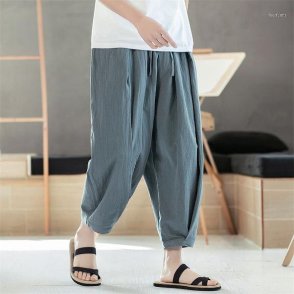 men's pants plus size man cotton linen cropped cross 2021 summer male casual wide-leg ankle-length bloomers trousers m-6xl 7xl1, Black
men's pants plus size man cotton linen cropped cross 2021 summer male casual wide-leg ankle-length bloomers trousers m-6xl 7xl1, Black