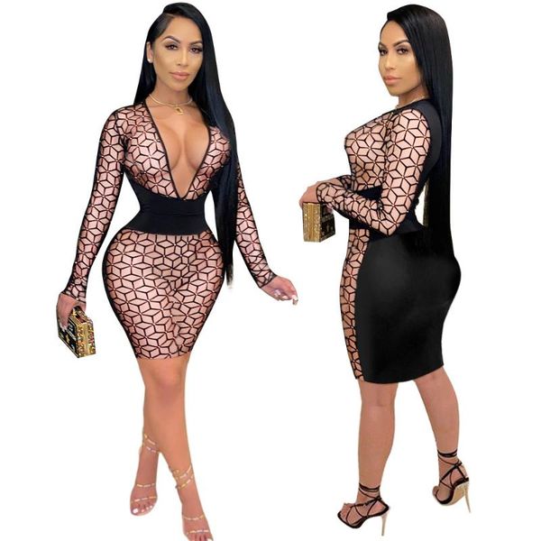 casual dresses geometric patchwork mini dress women bodycon outfits deep v neck long sleeve short vestidos night club party fall robes, Black;gray
casual dresses geometric patchwork mini dress women bodycon outfits deep v neck long sleeve short vestidos night club party fall robes, Black;gray