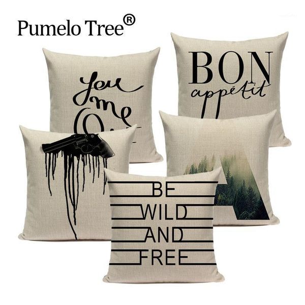 cushion/decorative pillow simple word cushions home decor linen pillowcase black white decorative printed pillowcases on the pillows decorat
cushion/decorative pillow simple word cushions home decor linen pillowcase black white decorative printed pillowcases on the pillows decorat