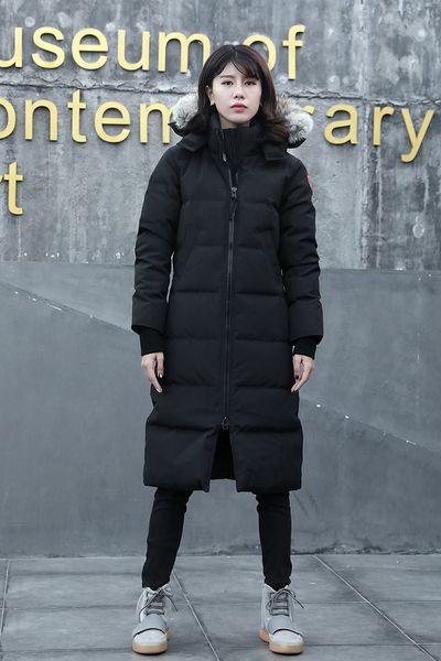 selling down jacket for men's women with wolf fur hooded canada parka winter coat windbreaker face north designer maya, Black
selling down jacket for men's women with wolf fur hooded canada parka winter coat windbreaker face north designer maya, Black