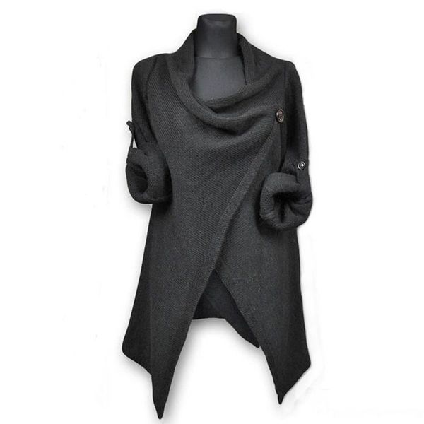 women's sweaters fashion 2021 autumn winter irregular collar women casual solid pullovers long sleeve o neck knitted blouse, White;black
women's sweaters fashion 2021 autumn winter irregular collar women casual solid pullovers long sleeve o neck knitted blouse, White;black