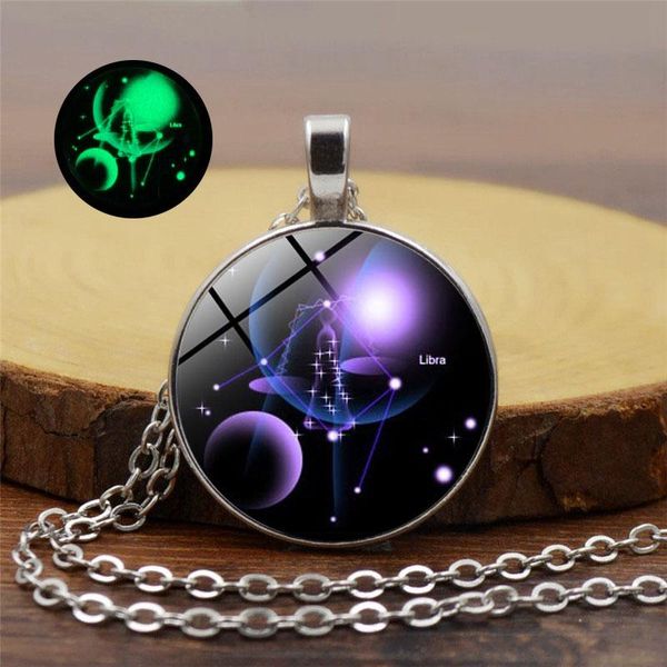 luminous twelve constellations necklace aries taurus gemini leo virgo scorpio pisces necklace jewelry, Silver
luminous twelve constellations necklace aries taurus gemini leo virgo scorpio pisces necklace jewelry, Silver