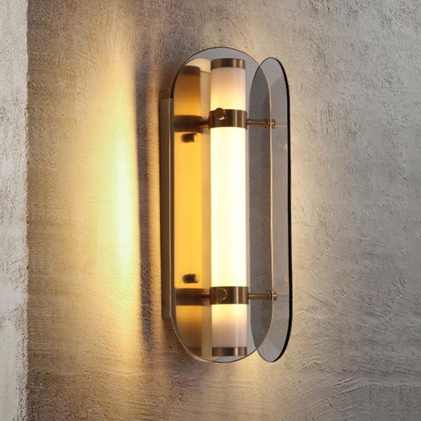 wall lamp nordic simple bedside led modern gray glass wrought iron creative mirror light restaurant aisle stairs sconce
wall lamp nordic simple bedside led modern gray glass wrought iron creative mirror light restaurant aisle stairs sconce