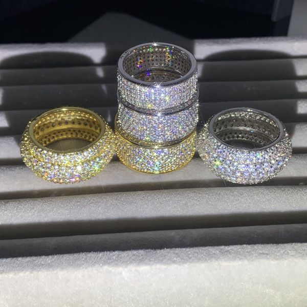 2019 new arrival sparkling luxury jewelry 10kt white gold fill full pave white sapphire cz diamond party promise women wedding band ring, Slivery;golden
2019 new arrival sparkling luxury jewelry 10kt white gold fill full pave white sapphire cz diamond party promise women wedding band ring, Slivery;golden