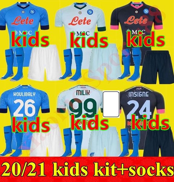 20 21 napoli soccer jersey naples 2020 2021 koulibaly insigne milik maillots h.lozano mertens kids kit youth football shirt set uniforms, Black
20 21 napoli soccer jersey naples 2020 2021 koulibaly insigne milik maillots h.lozano mertens kids kit youth football shirt set uniforms, Black