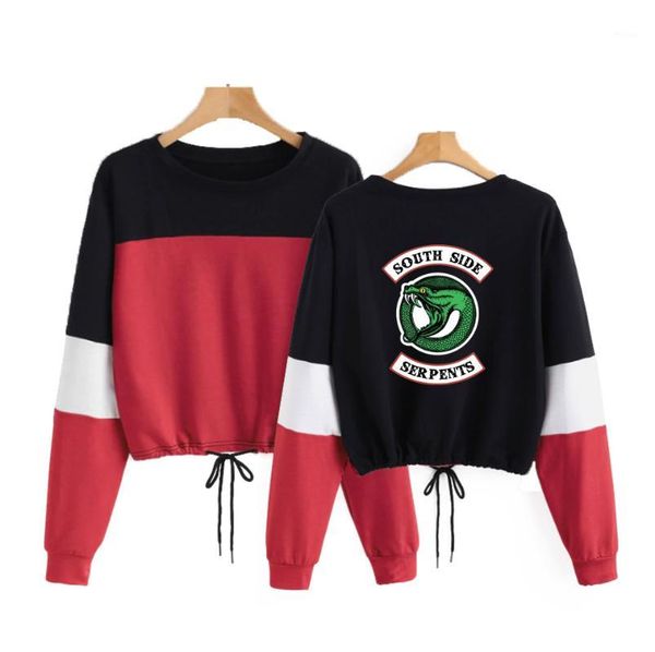 sweatshirt long sleeve rope tracksuit southside casual women spell color south side serpents coat1, Black
sweatshirt long sleeve rope tracksuit southside casual women spell color south side serpents coat1, Black