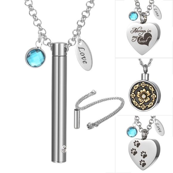 pendant necklaces 10pcs/lot stainless steel cremation jewelry urn vial tube necklace memorial keepsake va-1018*10, Silver
pendant necklaces 10pcs/lot stainless steel cremation jewelry urn vial tube necklace memorial keepsake va-1018*10, Silver