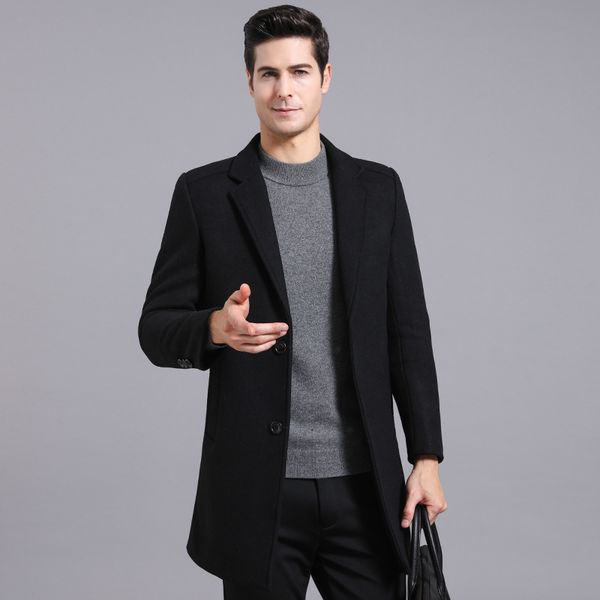 solid 2020 casual colour long english wool jacket stlye winter man's trench coat streetwear men's clothes a5si, Black;brown
solid 2020 casual colour long english wool jacket stlye winter man's trench coat streetwear men's clothes a5si, Black;brown