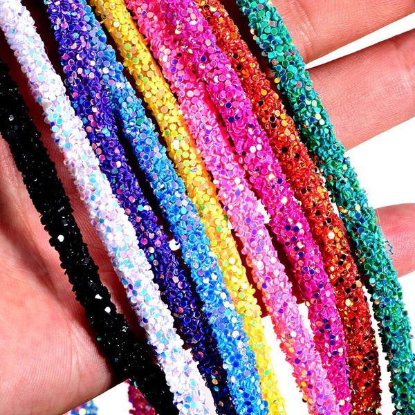 6 мм мягкая труба шнур веревки веревки с жареным блестком для diy одежда обувь diy ювелирные изделия брачей одежда партии украшения ремесла
6 мм мягкая труба шнур веревки веревки с жареным блестком для diy одежда обувь diy ювелирные изделия брачей одежда партии украшения ремесла
