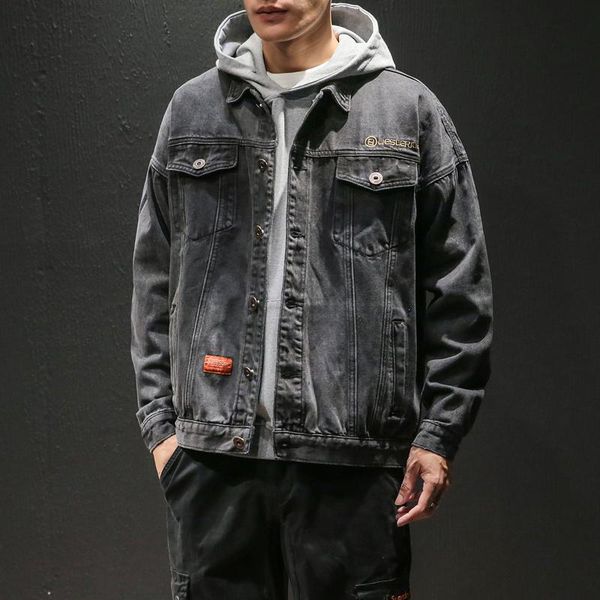 men's jackets spring autumn mens jean jacket loose cotton denim blue black retro cargo coats men cowboy youth 5xl, Black;brown
men's jackets spring autumn mens jean jacket loose cotton denim blue black retro cargo coats men cowboy youth 5xl, Black;brown