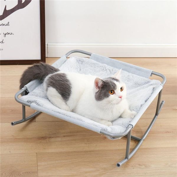 cat beds & furniture drop cradle bed soft plush hammock detachable pet with dangling ball for cats small dogs-grey and beige
cat beds & furniture drop cradle bed soft plush hammock detachable pet with dangling ball for cats small dogs-grey and beige