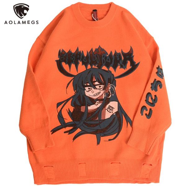 sweater men's sweaters casual knittwear gothic dark evil print sweaters knit pullover winter fashion hip hop streetwear, White;black
sweater men's sweaters casual knittwear gothic dark evil print sweaters knit pullover winter fashion hip hop streetwear, White;black