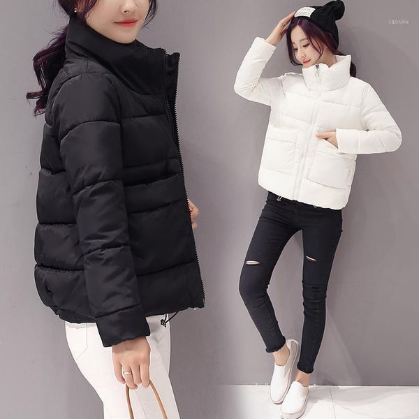 2019 jacket women winter fashion warm thick solid short style cotton padded parkas coat stand collar xl xxl1, Tan;black
2019 jacket women winter fashion warm thick solid short style cotton padded parkas coat stand collar xl xxl1, Tan;black