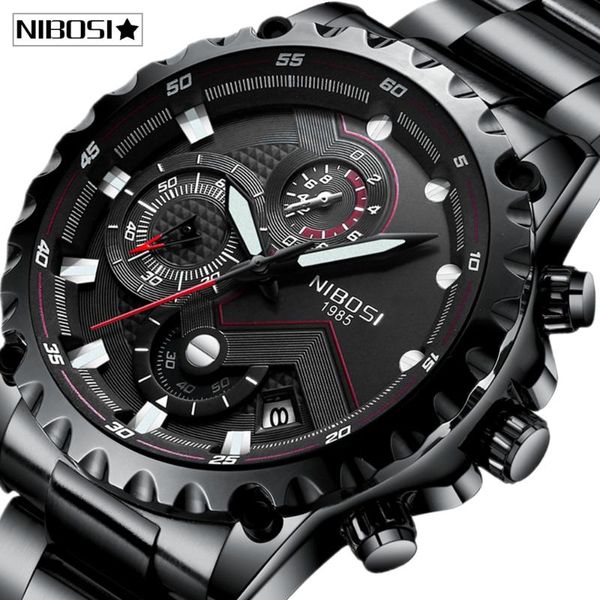 wristwatches nibosi fashion men watches waterproof quartz male clock full steel wristwathc relogio masculino, Slivery;brown
wristwatches nibosi fashion men watches waterproof quartz male clock full steel wristwathc relogio masculino, Slivery;brown