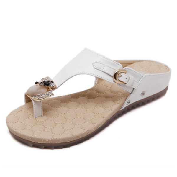beach women summer flat crystal slippers metal buckle ladies strass slides clip toed fashion gladiator shoes 6r18, Black
beach women summer flat crystal slippers metal buckle ladies strass slides clip toed fashion gladiator shoes 6r18, Black
