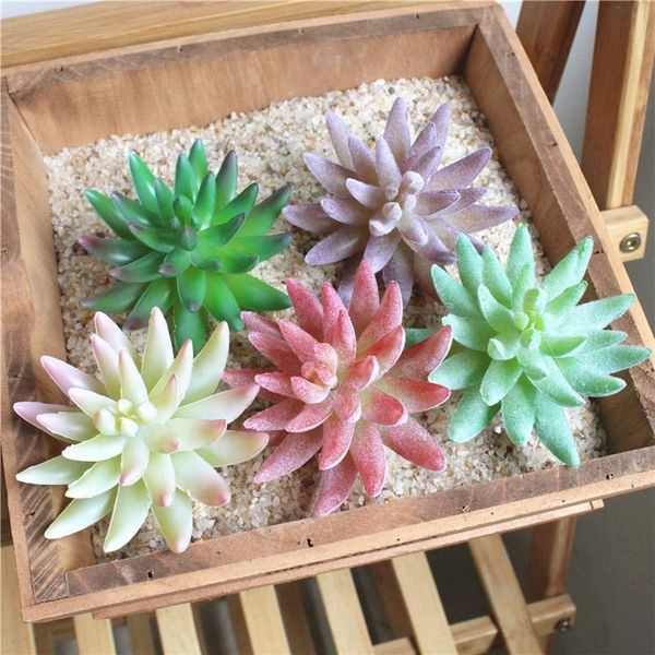 1 pc artificial simulation flower head 7.5cm mini flocked lotus succulent plant diy landscape home garden decoration
1 pc artificial simulation flower head 7.5cm mini flocked lotus succulent plant diy landscape home garden decoration