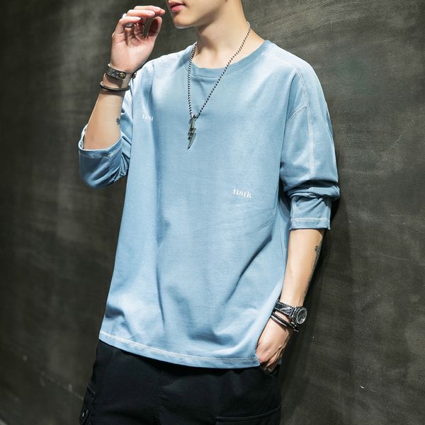 2021 new autumn spring fashion oversize pieces impression long sleeve male tshirt neck shirt t ljl0, White;black
2021 new autumn spring fashion oversize pieces impression long sleeve male tshirt neck shirt t ljl0, White;black