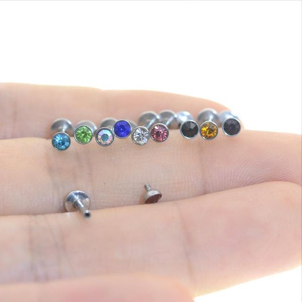 1 шт. 1.5 4 мм красочный zircon gem labret lip geb stud кольцо серьги 16g ухо thelix piercing lifce piercing плоское кольцо корпус trangus p, Black
1 шт. 1.5 4 мм красочный zircon gem labret lip geb stud кольцо серьги 16g ухо thelix piercing lifce piercing плоское кольцо корпус trangus p, Black
